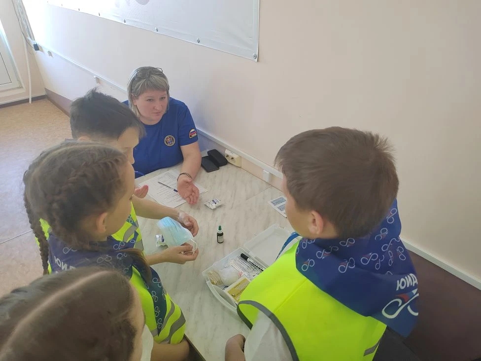 В Сергиевском районе проведен районный этап регионального конкурса юных инспекторов движения «Безопасное колесо»