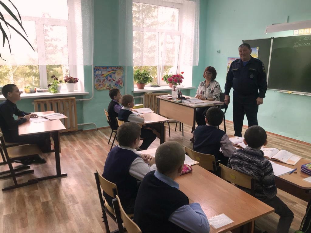 Урок мужества в Камышлинском районе   