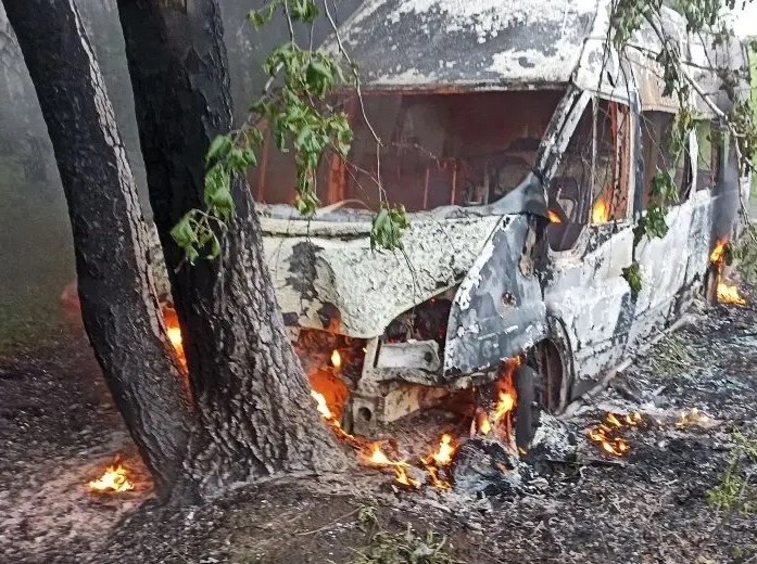 В Кинель-Черкасском районе произошло ДТП. К счастью, обошлось без пострадавших