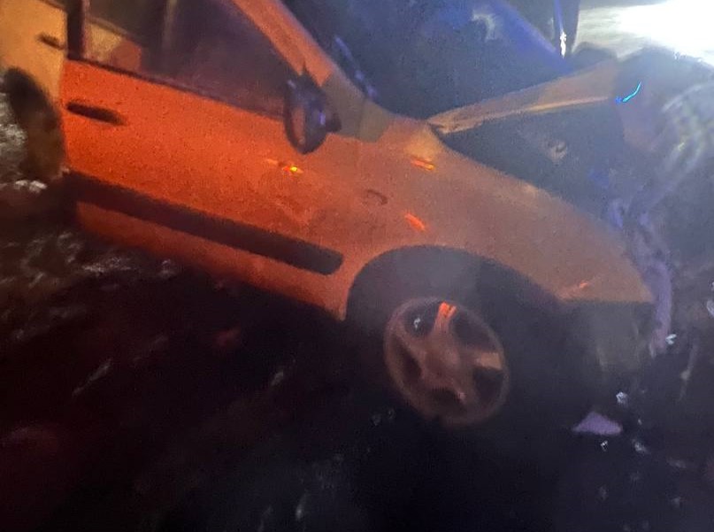 В Ставропольском районе произошло столкновение трех автомобилей