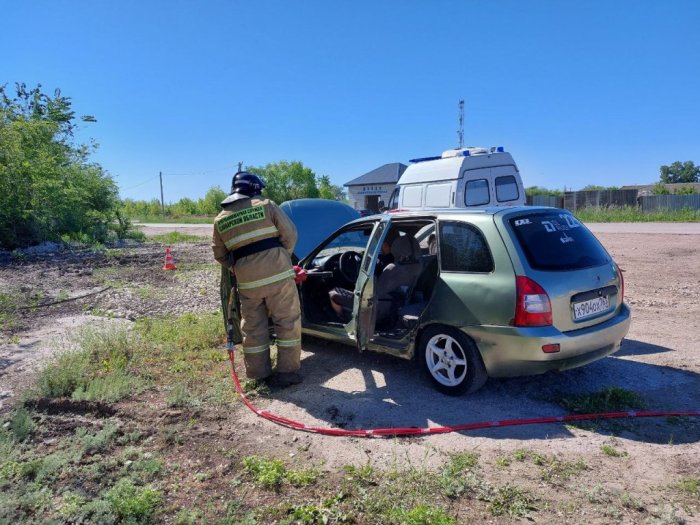 Повышение квалификации пожарных-спасателей в рамках тактико-специального учения 