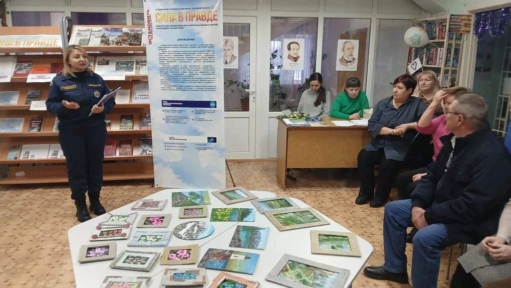 Новогодняя профилактика с работниками Дома Культуры