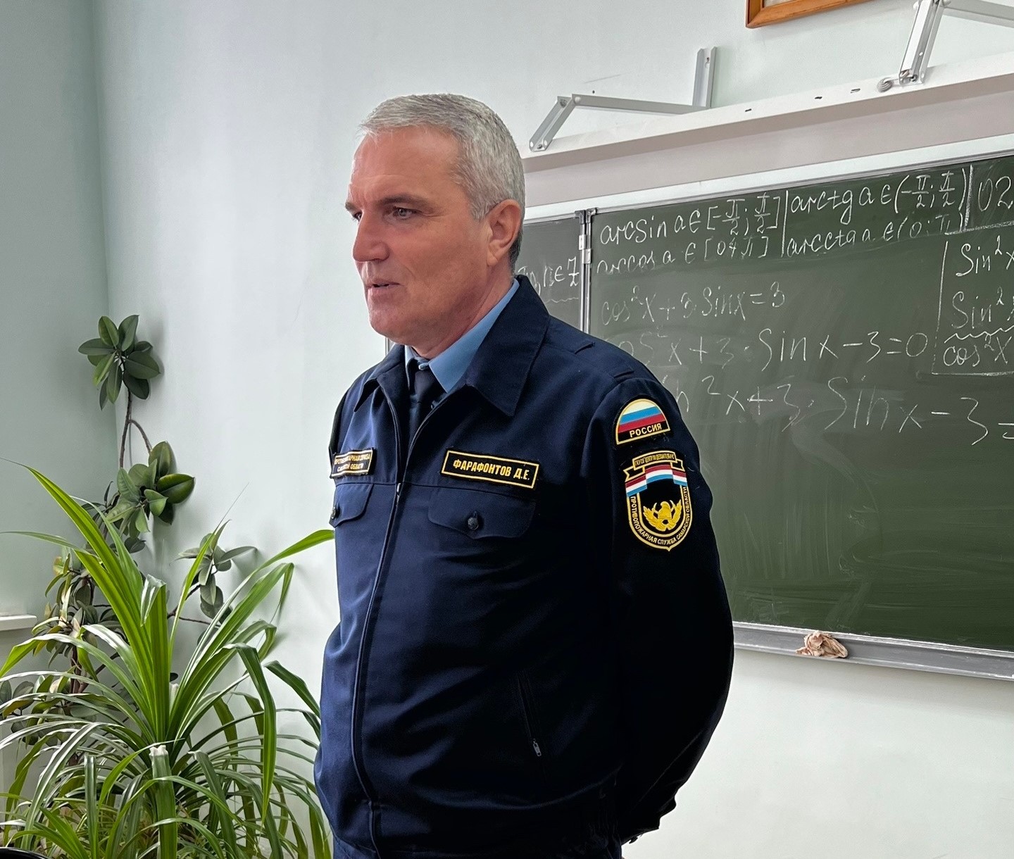 Открытый урок в Хворостянском районе