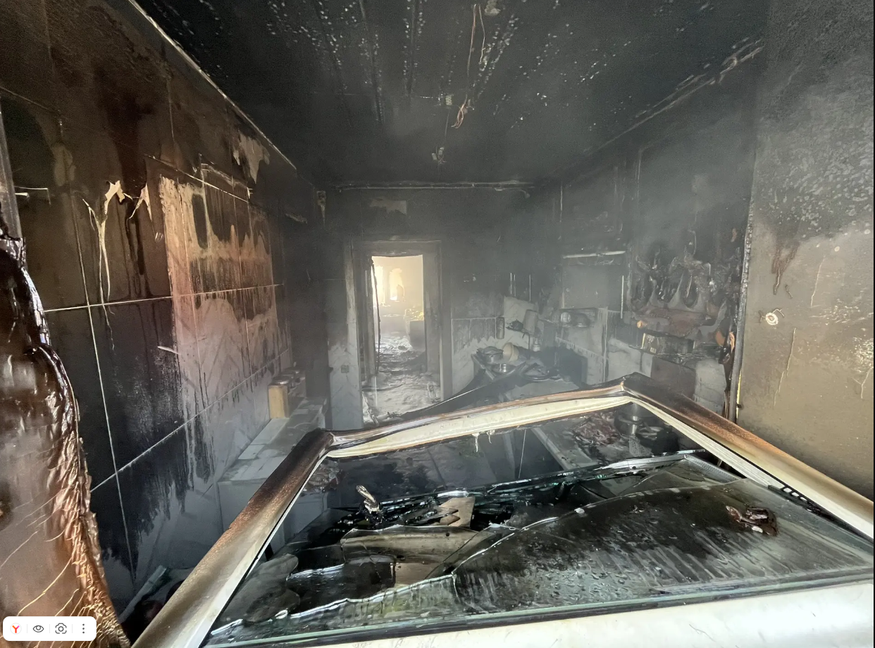 Сегодня утром в Камышлинском районе горел дом на площади 48 квадратных метров