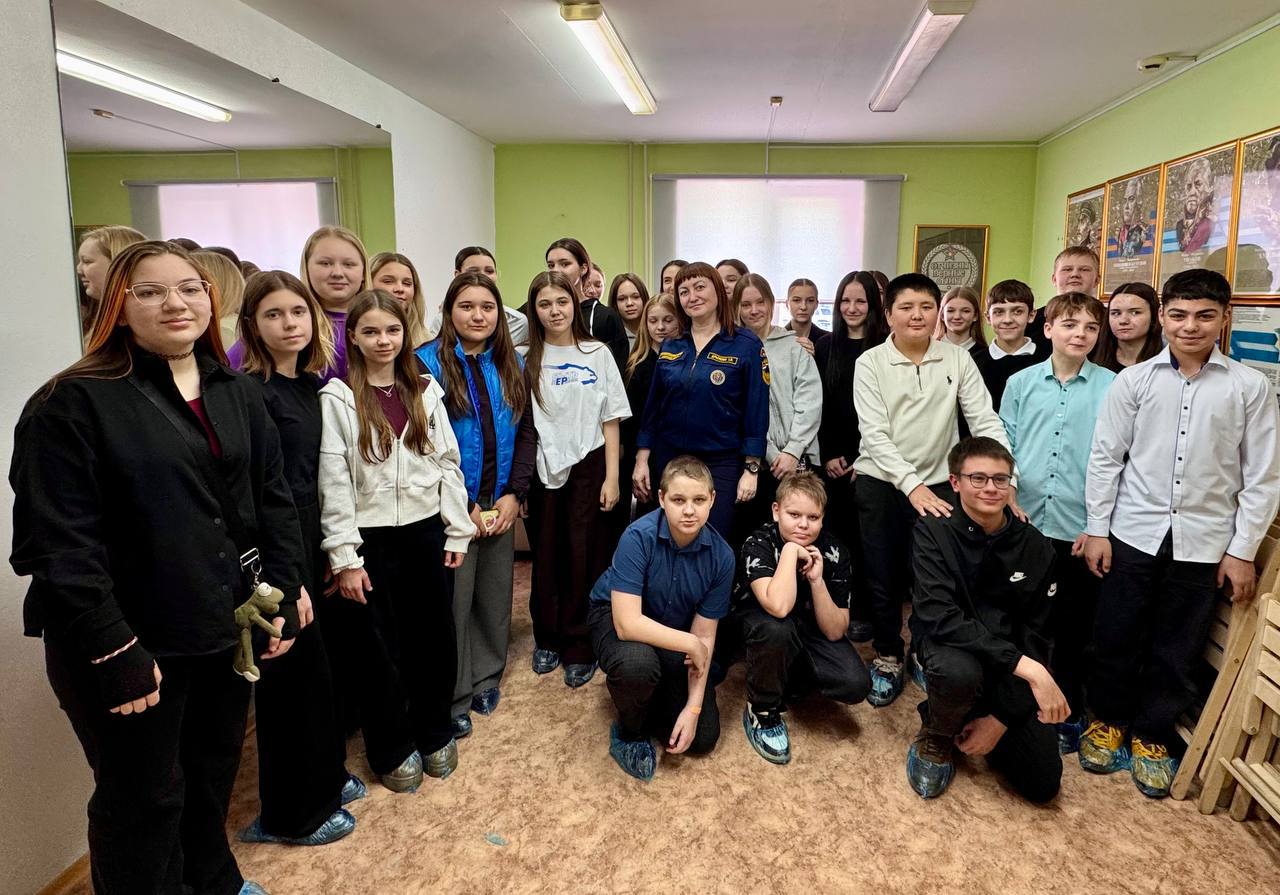 Безопасность — приоритет: урок пожарной безопасности прошёл для школьников Кинеля