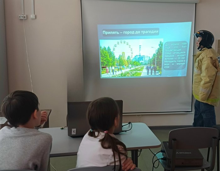 Уроки мужества к 40‑летию аварии на Чернобыльской АЭС прошли в школе села Жемковка
