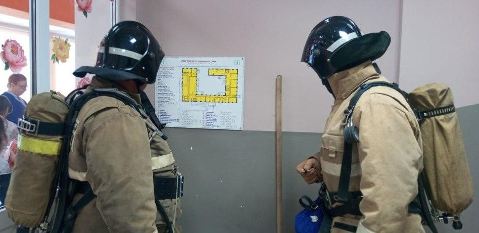 Пожарно‑тактическое учение успешно проведено в Приволжском районе