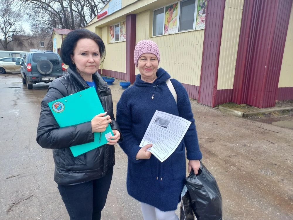 Профилактическая работа с жителями села Зуевка Нефтегорского района