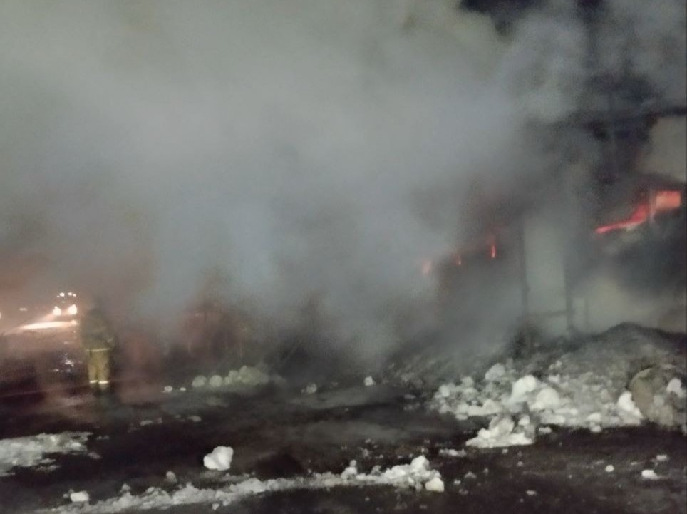 Сегодня в Кинельском районе горела зерносушилка