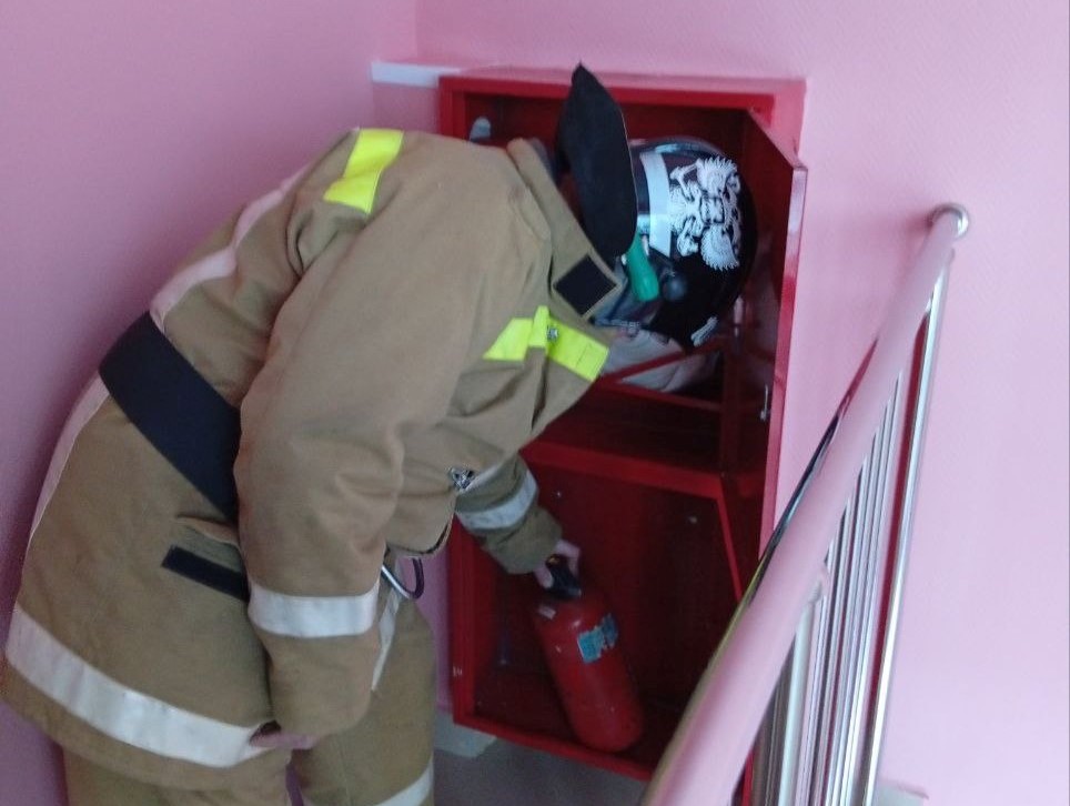 Пожарно-тактическое занятие прошло в Нефтегорском районе