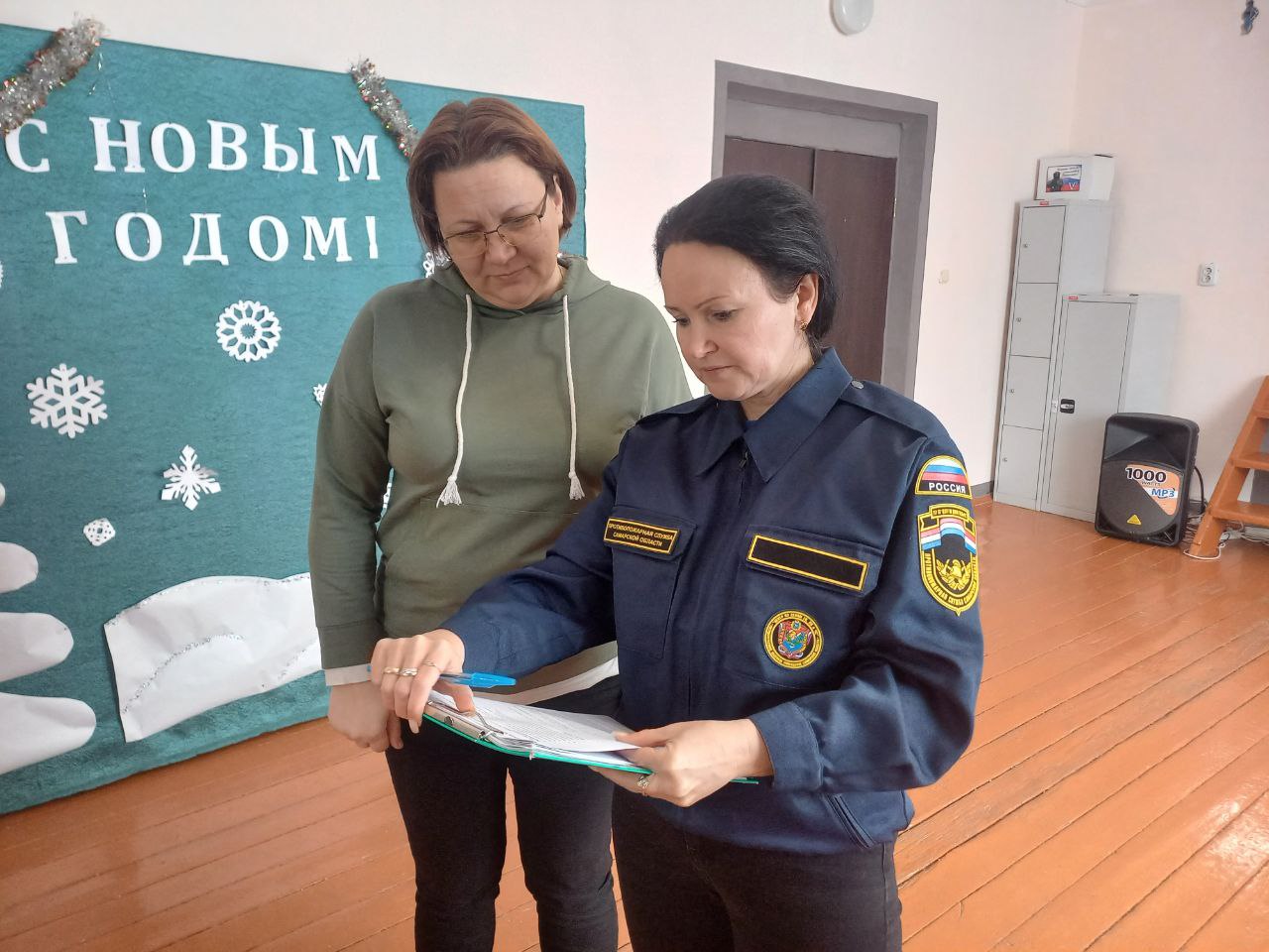 Пожарная профилактика среди населения Нефтегорского района