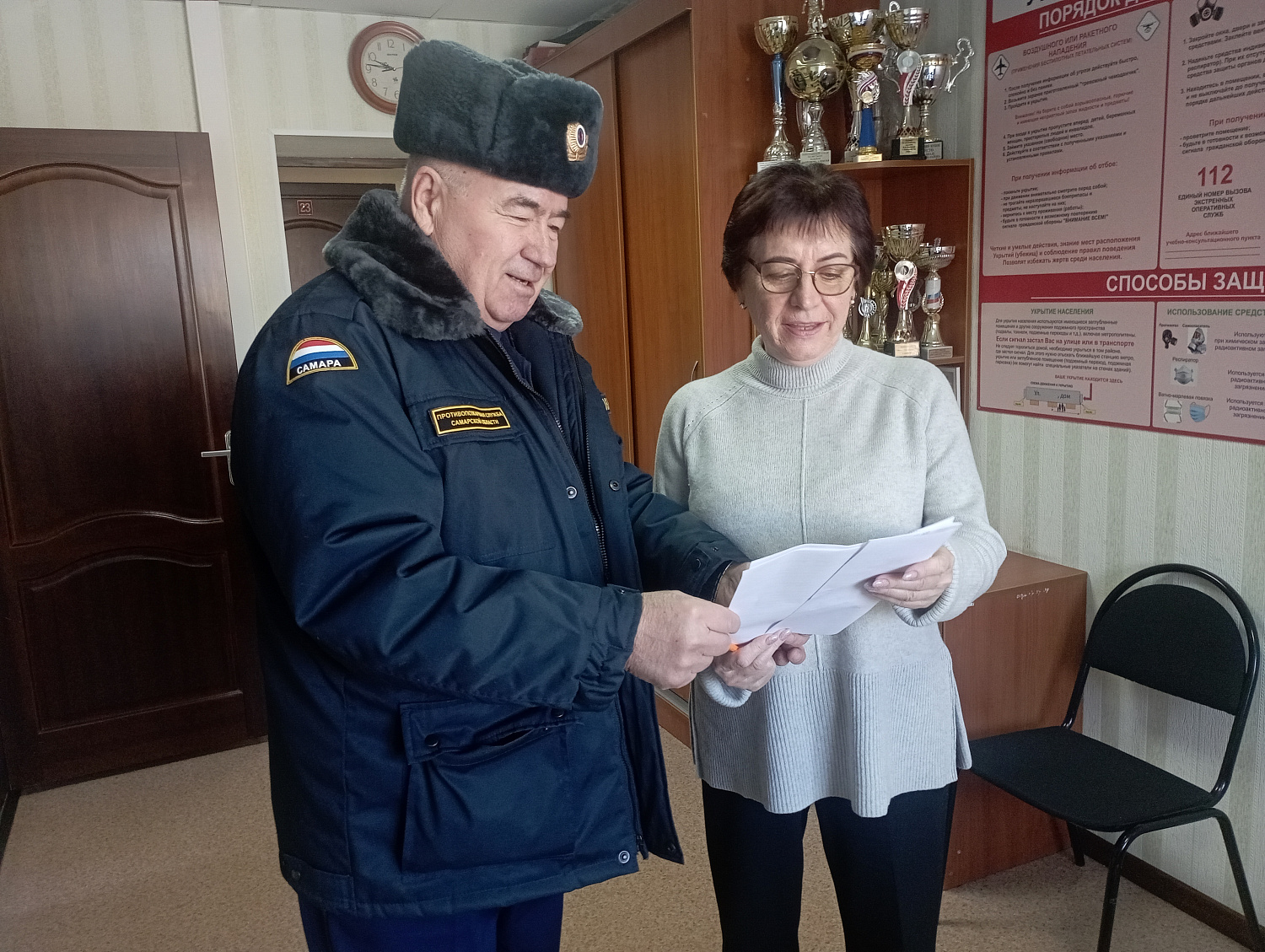 Профилактическая работа с населением – важная часть деятельности представителей противопожарной службы Самарской области