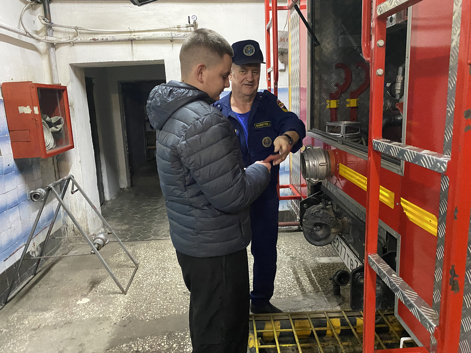 Передача боевого опыта молодому поколению