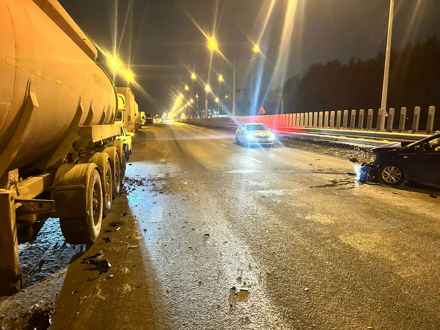 В Ставропольском  районе произошло дорожно-транспортное происшествие 