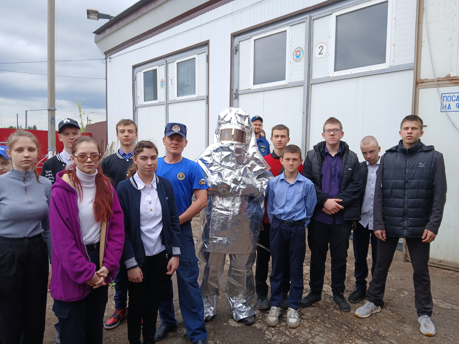 Показ пожарной техники