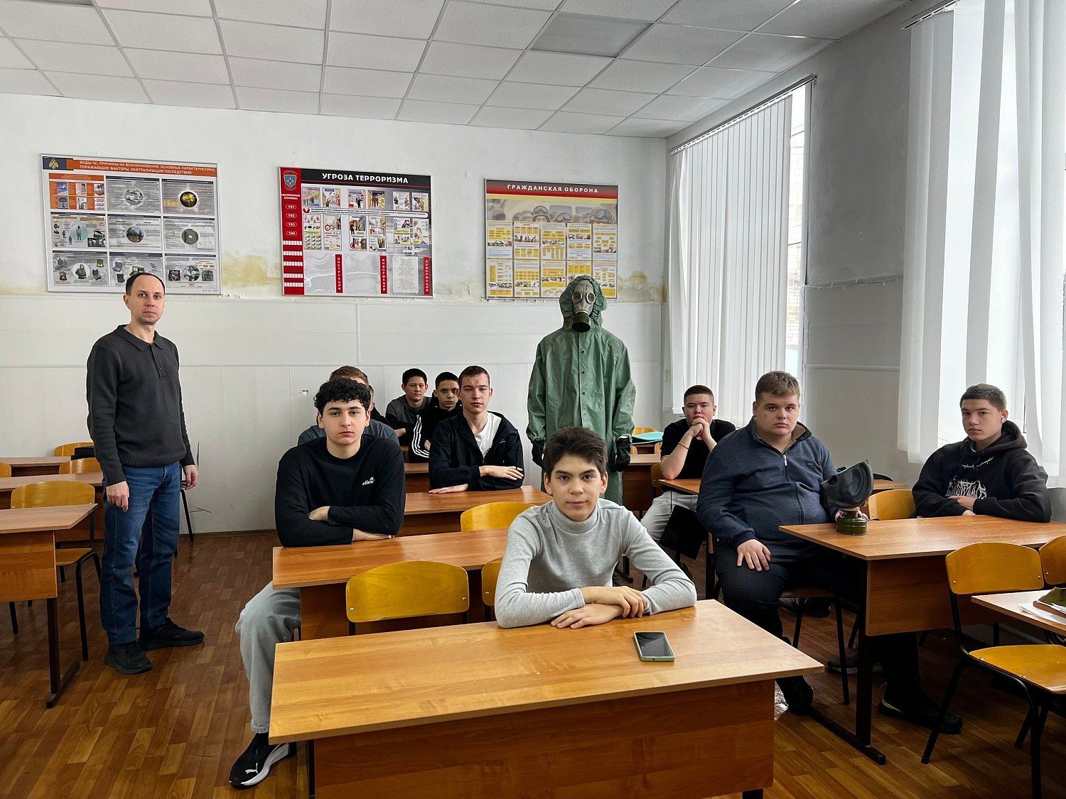 Открытый урок в Хворостянском районе