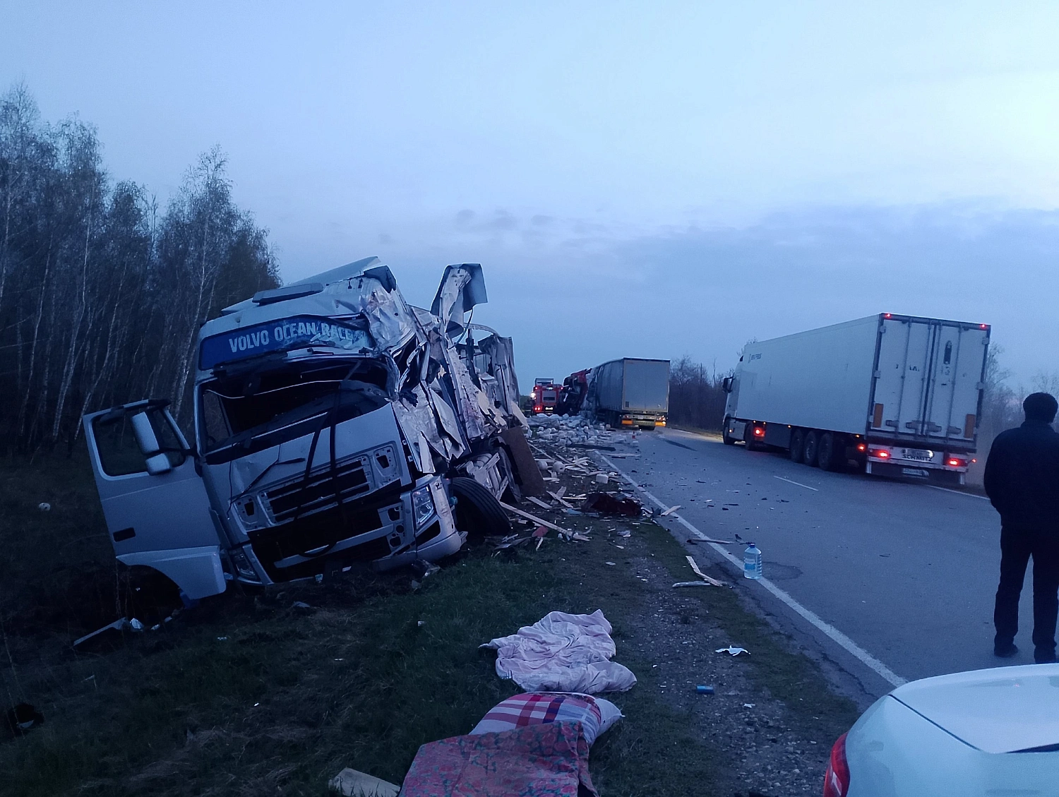 Авария c погибшим на автодороге Самара - Большая Черниговка 
