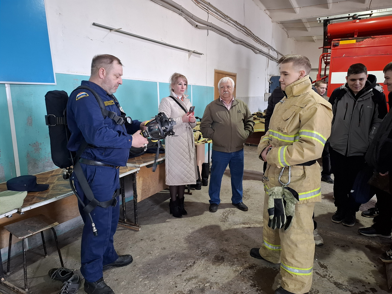 Познавательная экскурсия в пожарную часть