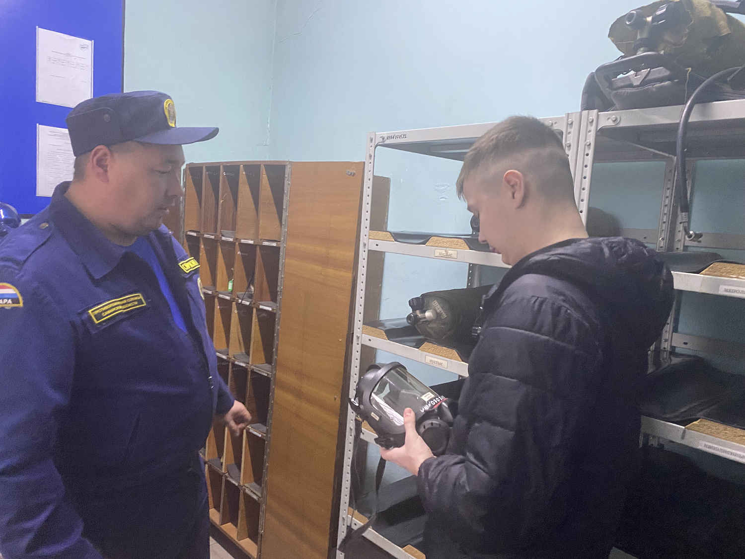 Передача боевого опыта молодому поколению