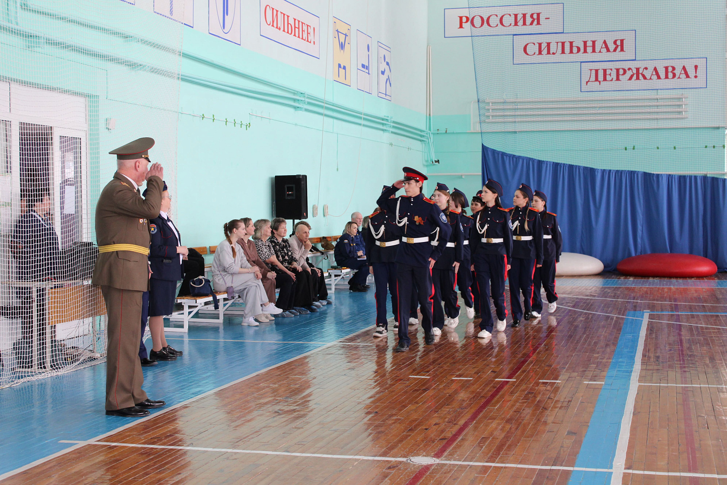 Муниципальный этап военно-патриотической игры «Зарница 2.0» прошел и в Клявлинском районе