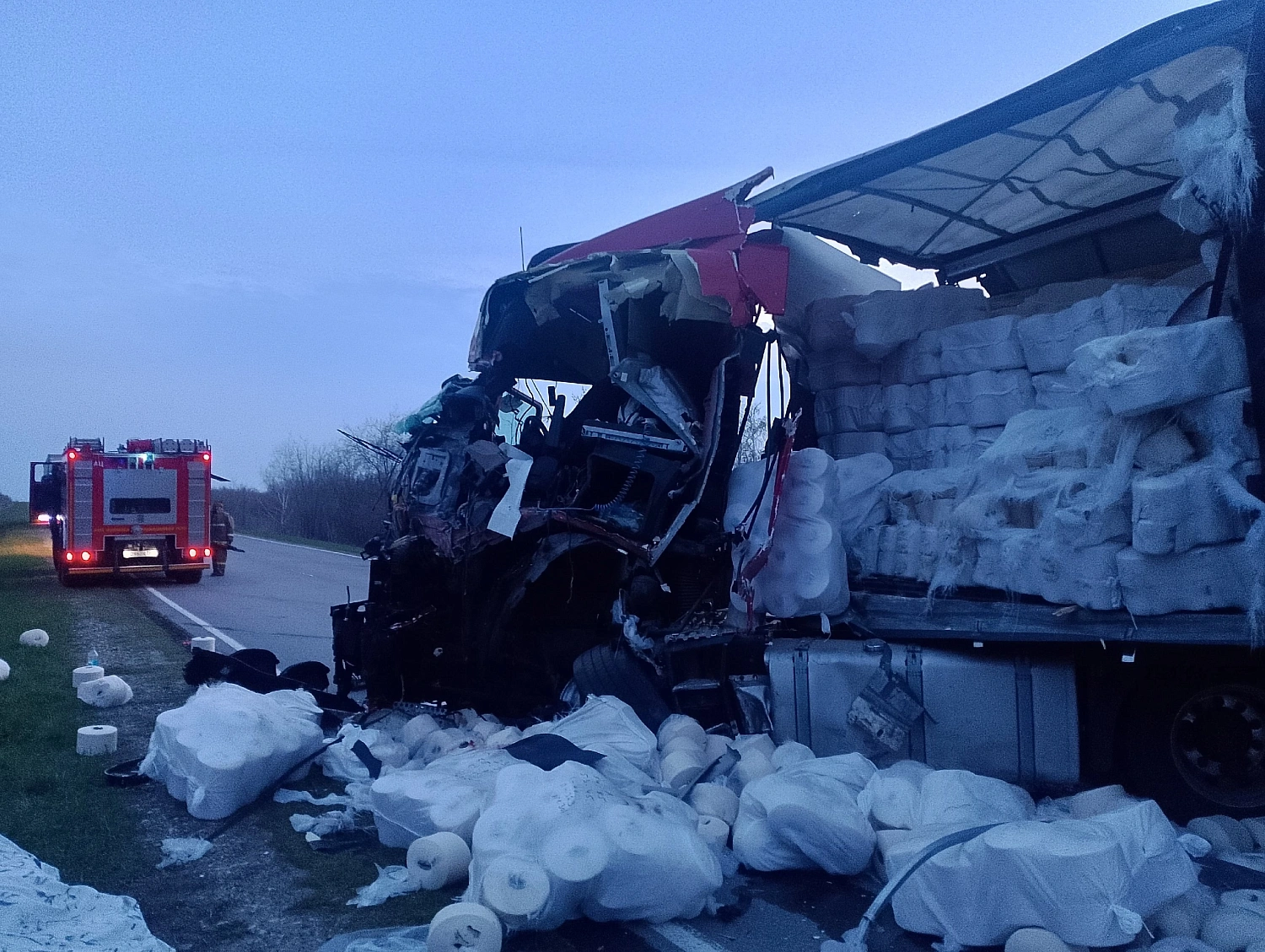 Авария c погибшим на автодороге Самара - Большая Черниговка 