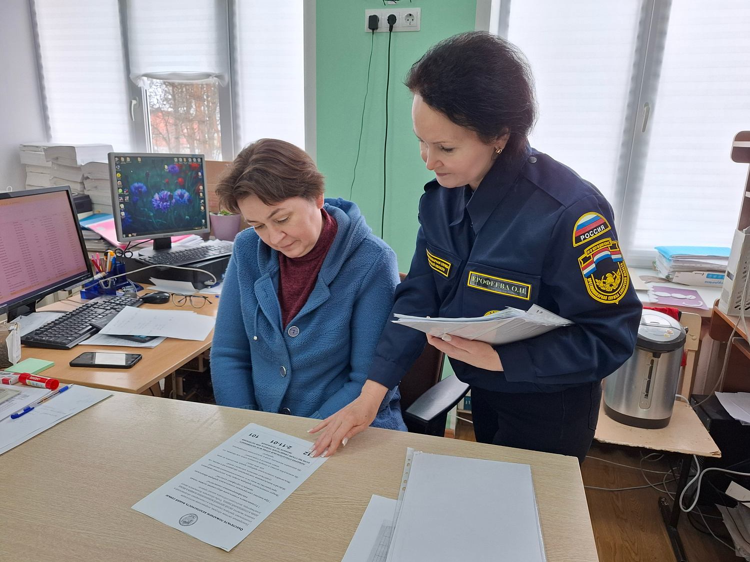 В Нефтегорском районе проводятся инструктажи по соблюдению правил пожарной безопасности 