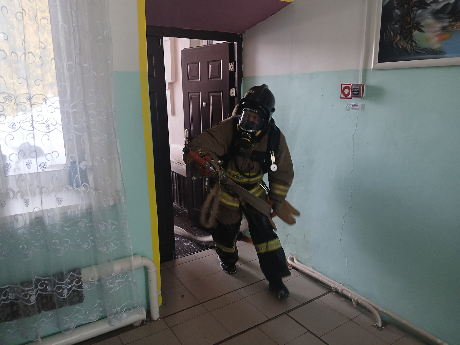 В Сергиевском районе прошли пожарно-тактические учения 