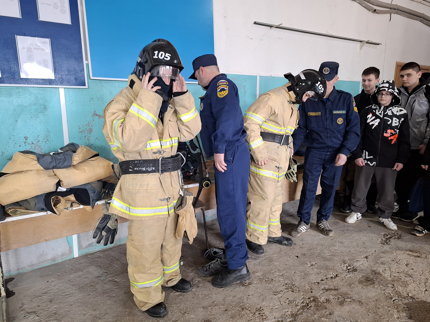 Познавательная экскурсия в пожарную часть