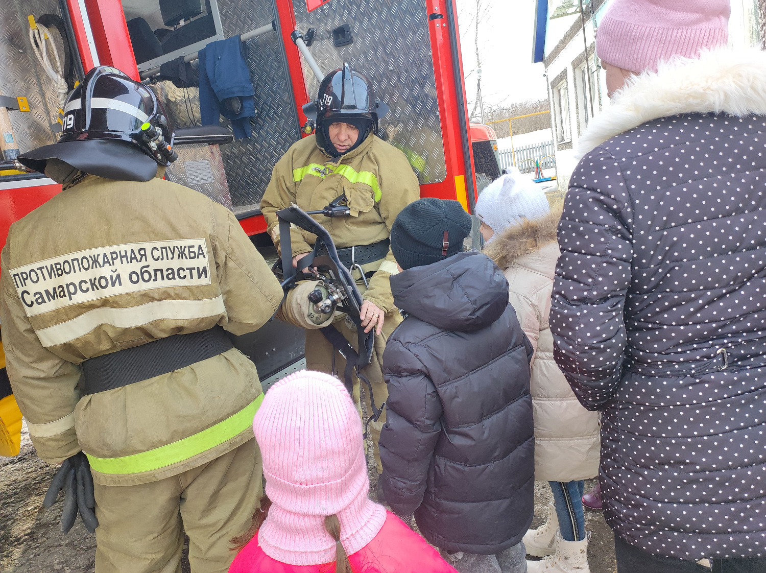 В Клявлинском районе прошли занятия по решению пожарно-тактических задач на социально-значимых объектах