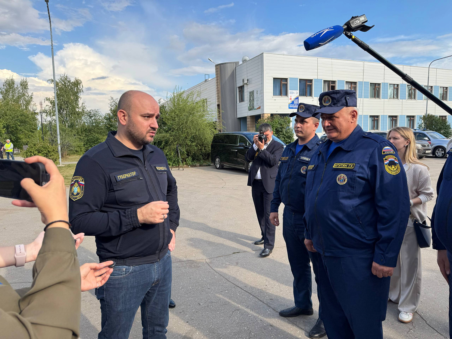 Автопарк филиалов Государственного казенного учреждения Самарской области «Центр по делам ГО, ПБ и ЧС» продолжает пополняться новой спецтехникой