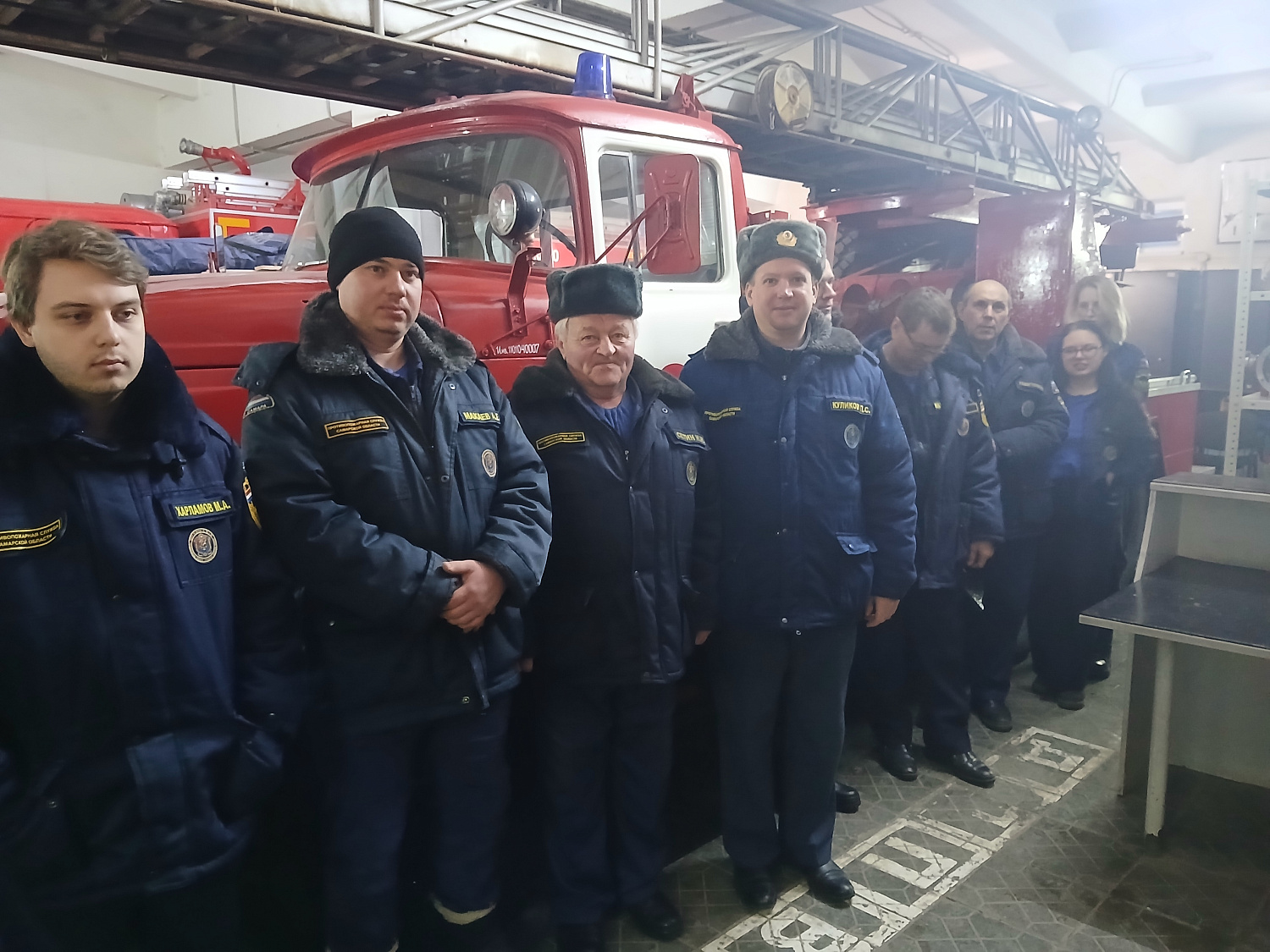 Проводы на заслуженный отдых ветерана пожарной охраны состоялись в Сергиевском районе