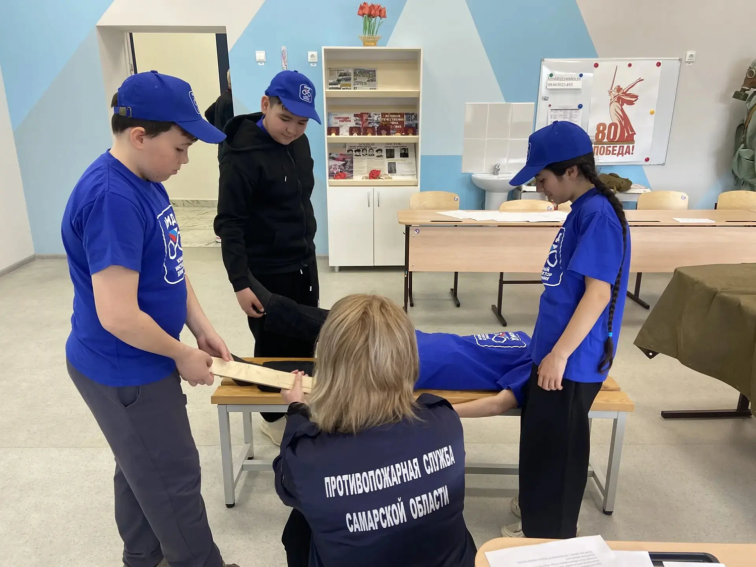 В селе Кошки прошел районный конкурс юных инспекторов движения «Безопасное колесо 2026»