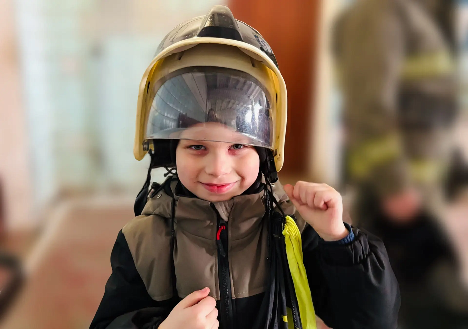 Познавательная экскурсия прошла в пожарно-спасательной отряде № 44