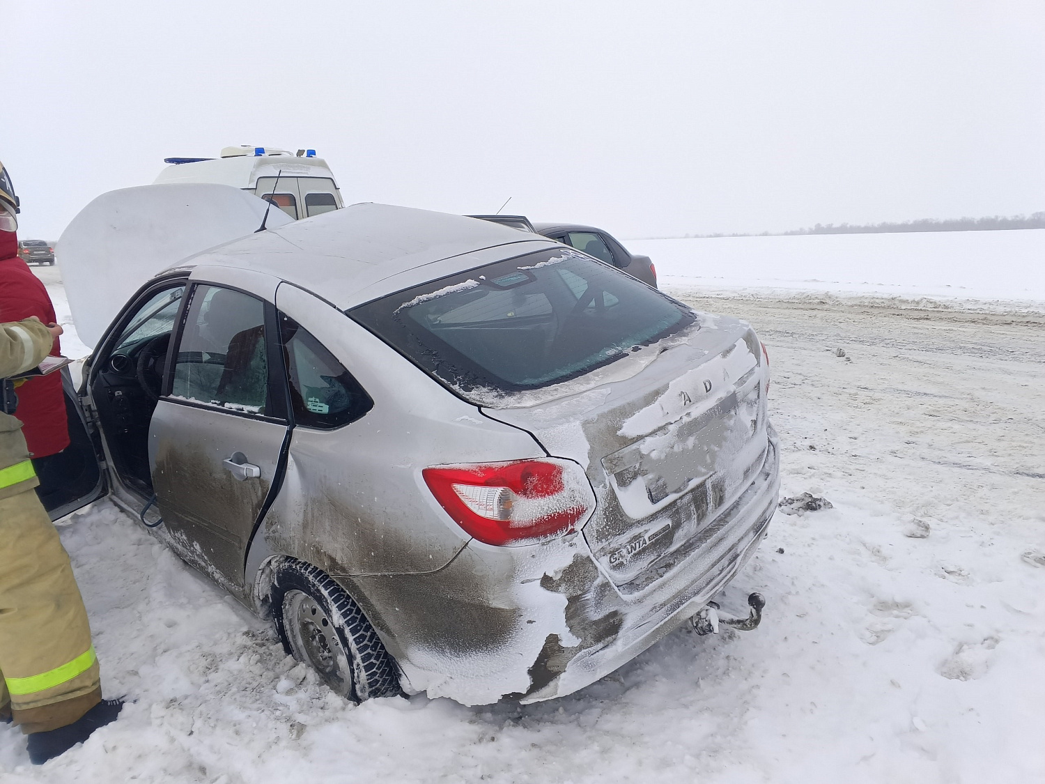 Сегодня утром в Ставропольском районе произошло дорожно-транспортное происшествие