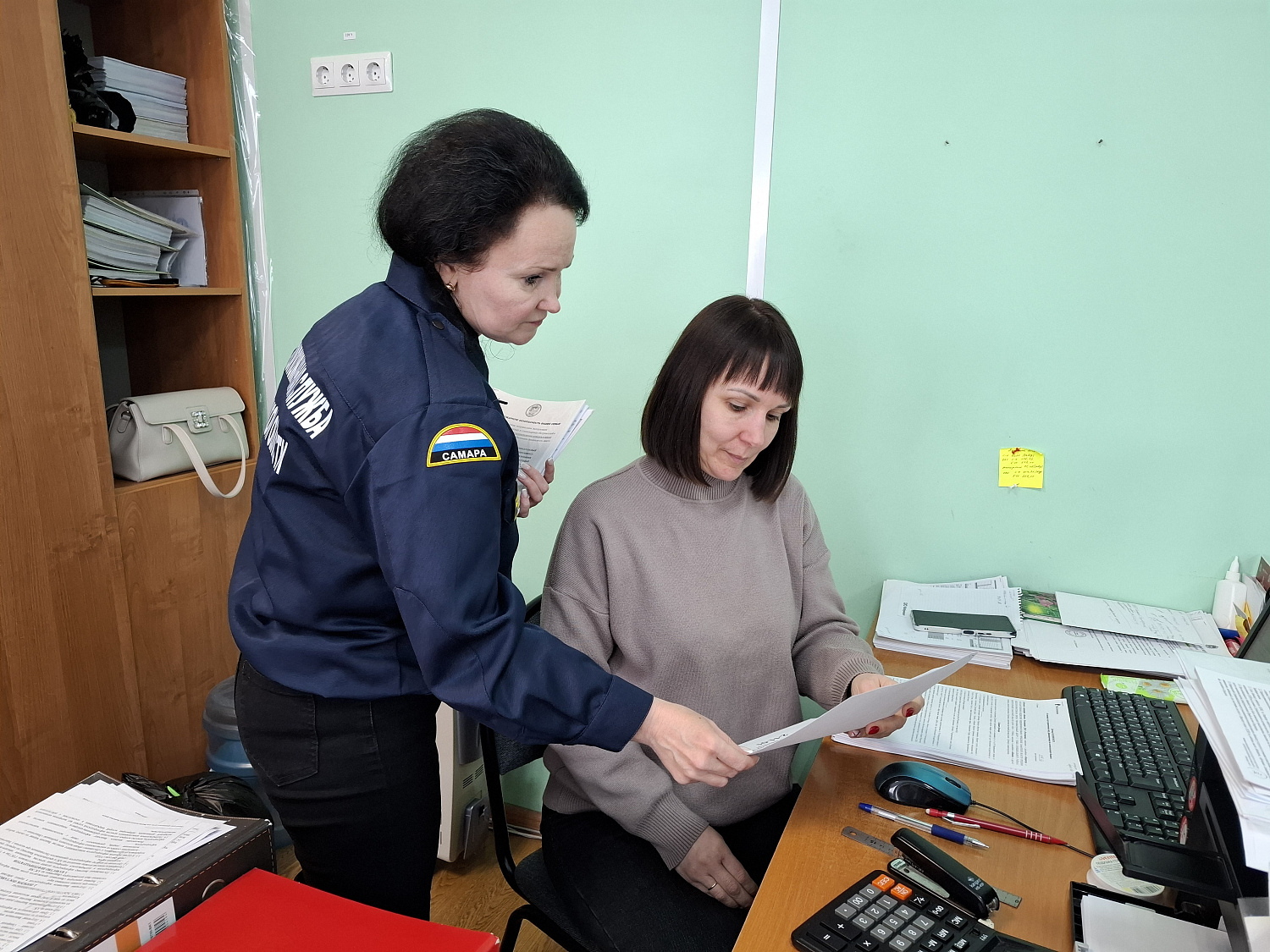 В Нефтегорском районе проводятся инструктажи по соблюдению правил пожарной безопасности 