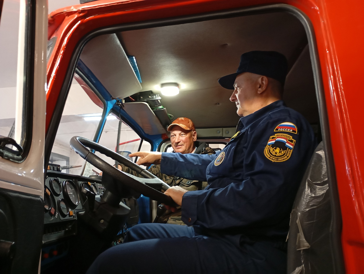 Профессиональная подготовка молодых огнеборцев