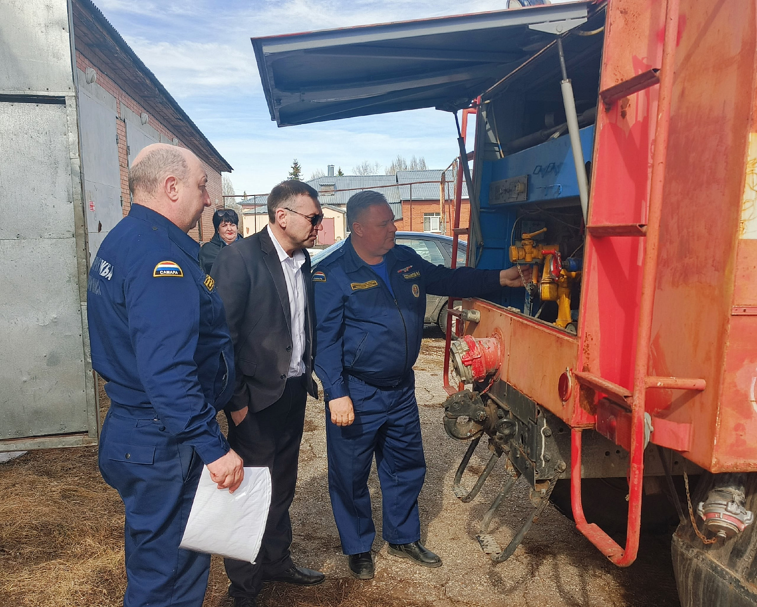 Подготовка к пожароопасному периоду проходит в Богатовском районе