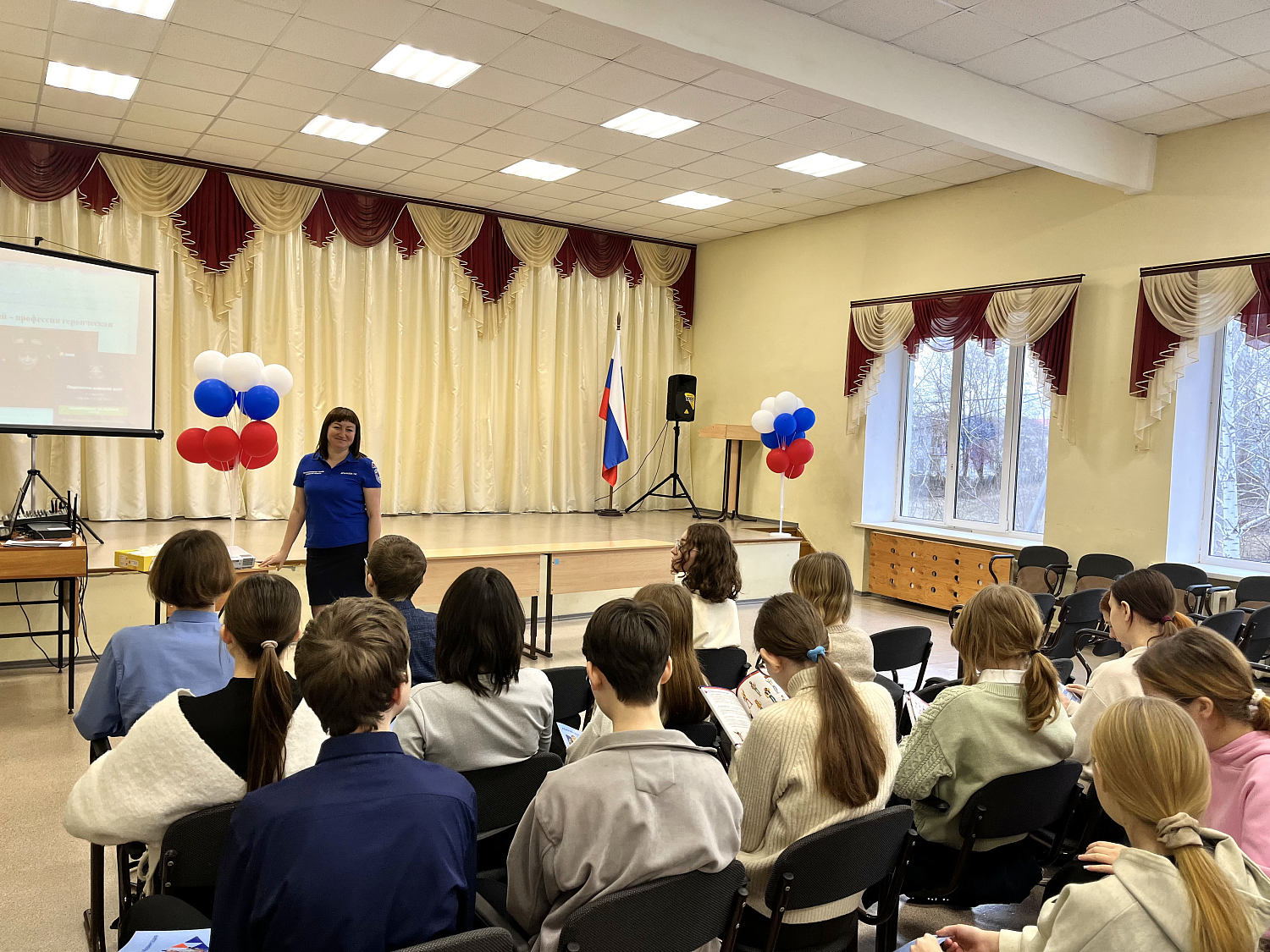 Профориентационная беседа с учащимися старших классов проведена в Кинельском районе