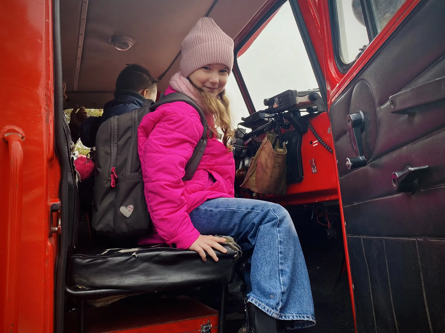 Познавательная экскурсия прошла в пожарно-спасательной отряде № 44