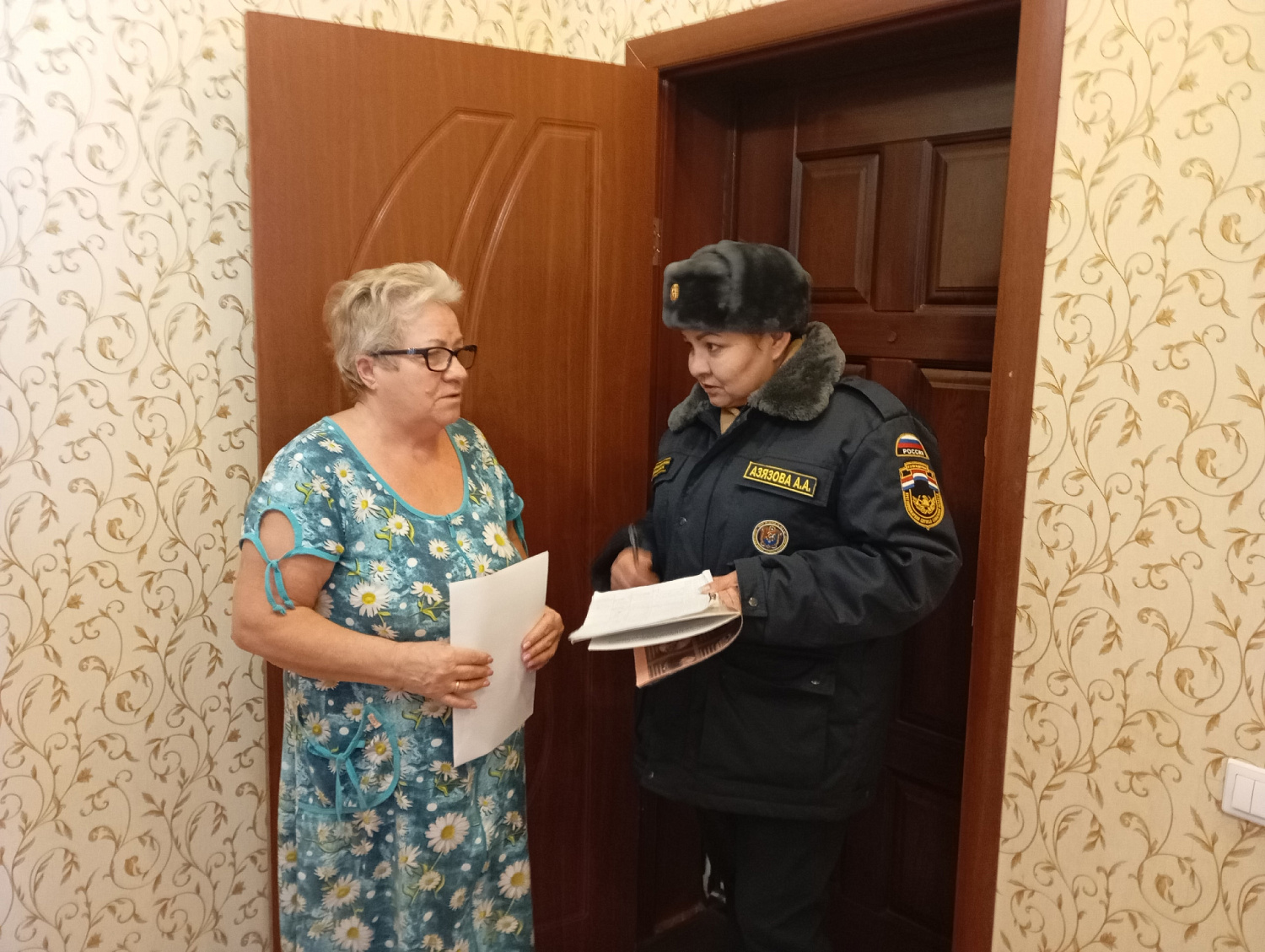 Противопожарная профилактика в Исаклинском районе