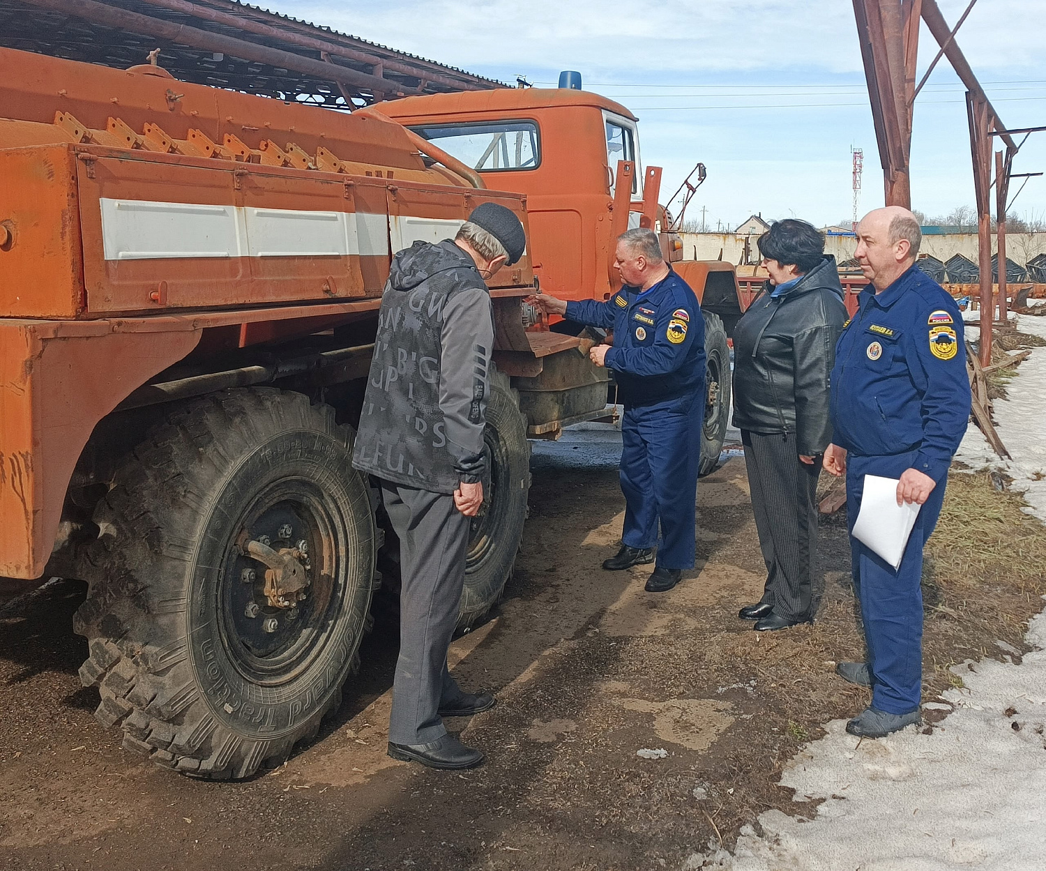 Подготовка к пожароопасному периоду проходит в Богатовском районе