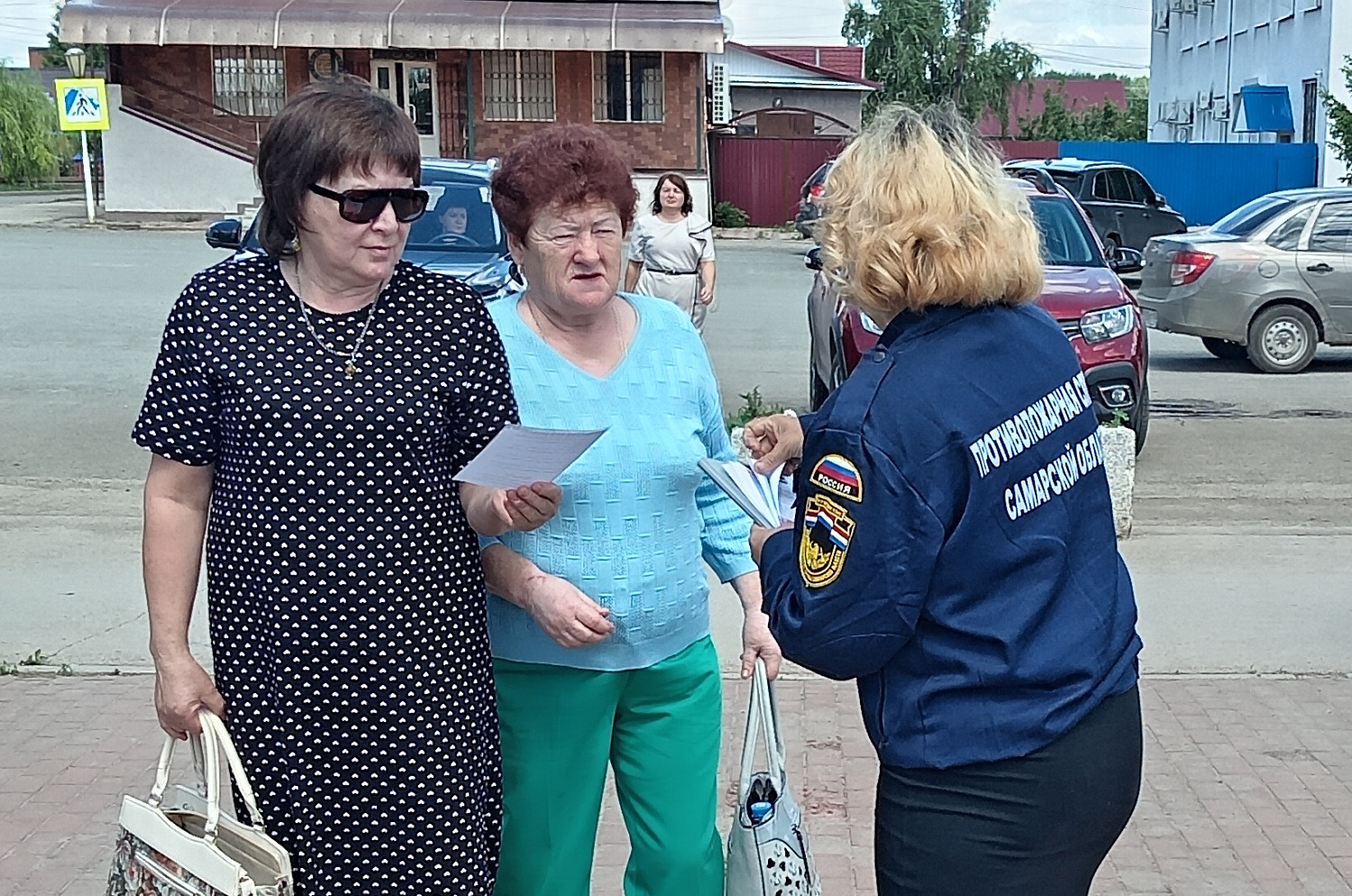 В Большеглушицком районе активно ведётся работа с населением по профилактике пожаров 