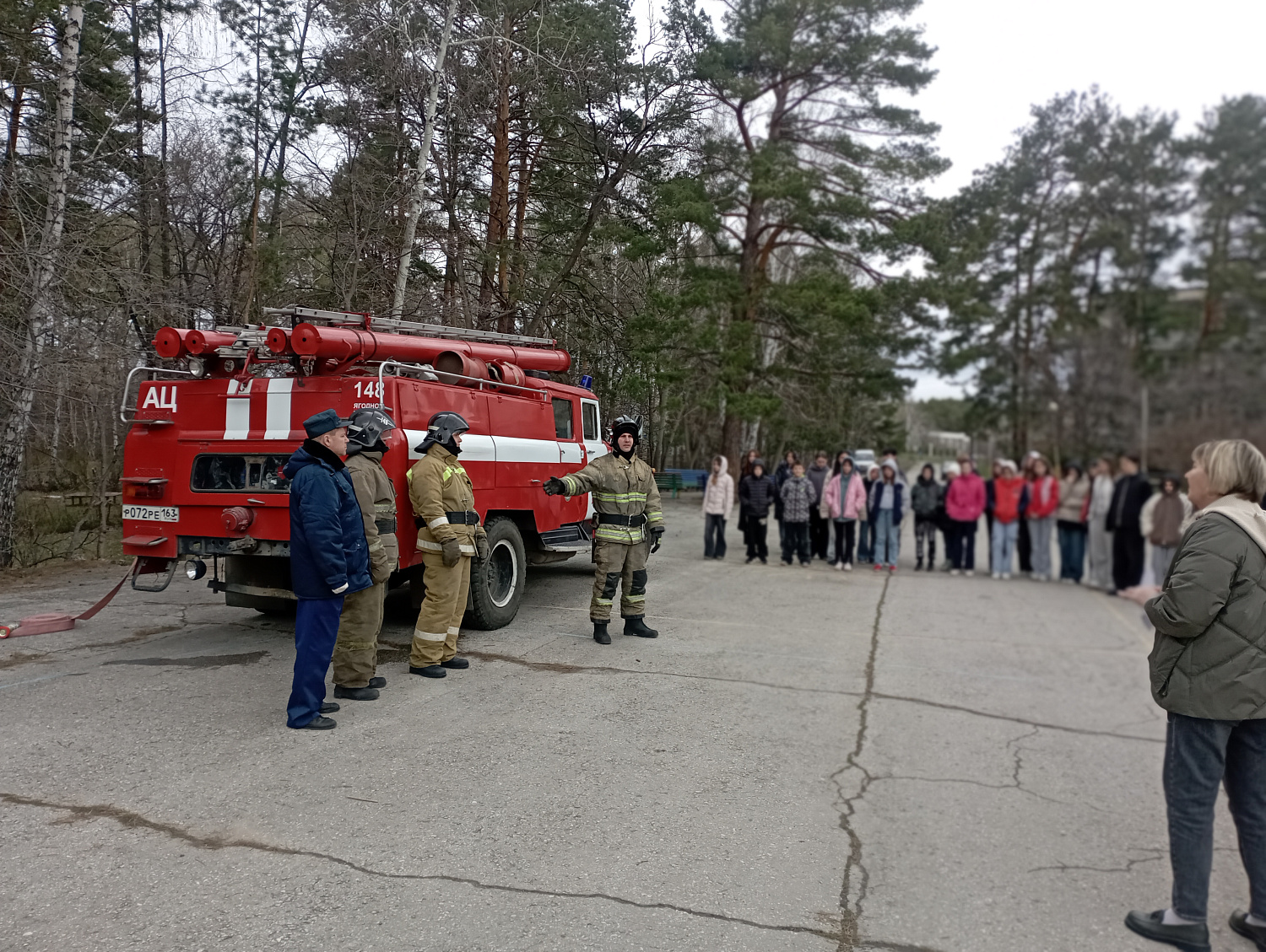 В Ставропольском также прошли открытые уроки, посвященные 40‑летию аварии на Чернобыльской АЭС