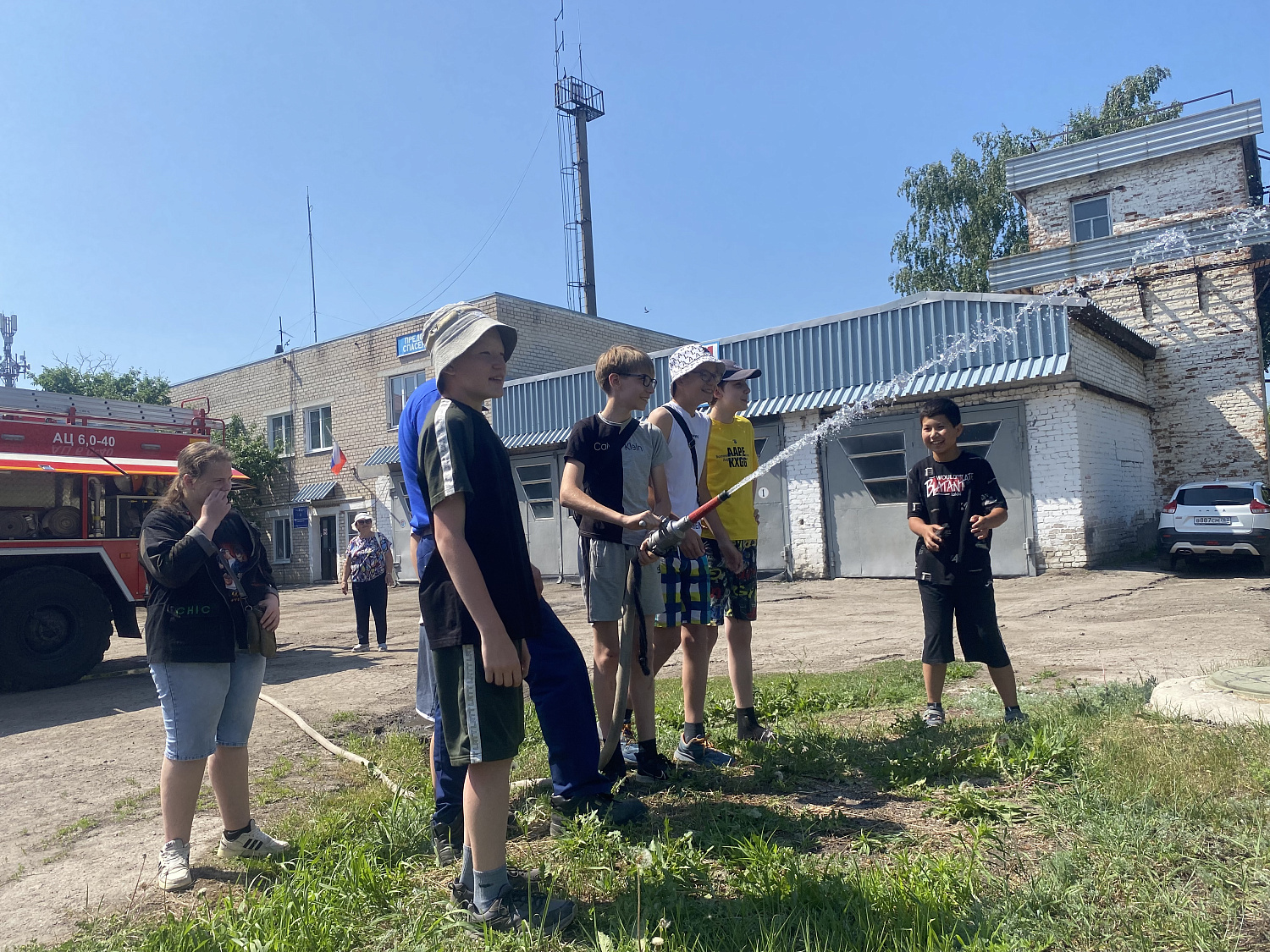 В гости к огнеборцам!