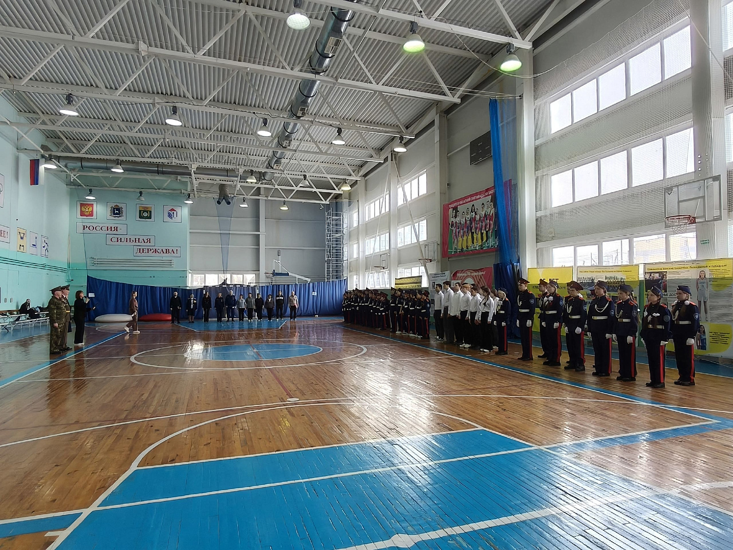 Муниципальный этап военно-патриотической игры «Зарница 2.0» прошел и в Клявлинском районе